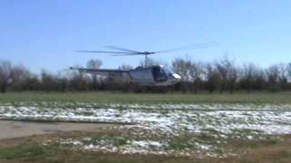 Helicopter full down autorotation in an Enstrom F28A [upl. by Jarvis]