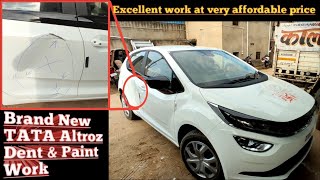 Brand New TATA Altroz dent amp paint work in very Affordable price [upl. by Ihdin465]