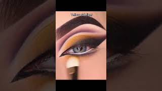 Yellow Sideliner Full Video Watch know beautyyoutuber eyemakeupoftheday makeuptutorial youtuber [upl. by Kaazi]