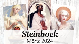 ♑STEINBOCK  März 2024 • Diese Angelegenheit geht sehr gut aus🌟innere Ehrlichkeit • Tarot [upl. by Assennej]