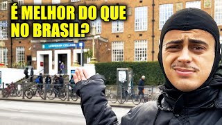 COMO É ESTUDAR NA INGLATERRA SEM SABER INGLÊS [upl. by Ahsahs891]