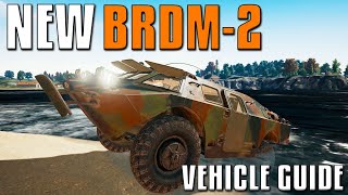 NEW Vehicle The BRDM2 An Overview Of This BEAST  PUBG [upl. by Ainna]