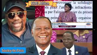 🛑👉🏿REVISION DU CODE PENAL EN COTE D’IVOIRE 🇨🇮 L’ARTICLE 185 NOUVEAU CONTROVERSE⁉️🎉 [upl. by Sillek648]