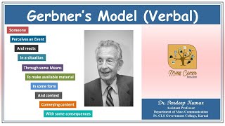 339 Gerbner Model Verbal Form I George Gerbner I Communication Model [upl. by Sirdna826]