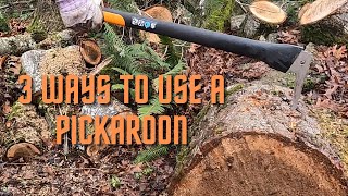 3 ways to use a pickaroon [upl. by Euk]