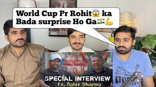 Rohit Sharma BEST interview ever PAKISTANI REACTION [upl. by Christiana]