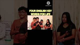 4 ENGLISH KEY WORDS TO BUILD YOUR LIFE english words esl [upl. by Shakespeare61]