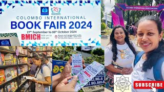 Bookfair 2024 BMICH 📚 පොත් ප්‍රදර්ශනය වටේ රවුමක් bmich bookfair bookfair2024 sinhala vlogger [upl. by Nanaek225]