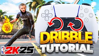 BEST DRIBBLE TUTORIAL FOR ALL POINT GUARDS on NBA 2K25 HOW TO L2 CANCEL  SPEED BOOST HAND CAM 🔥 [upl. by Enomys]