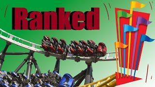 EVERY Coaster at Six Flags Magic Mountain RANKED [upl. by Ricard]