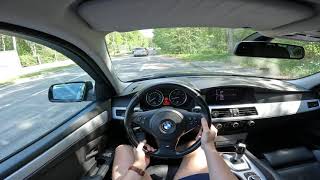 BMW E60 525D 145KW 2009 POV Drive [upl. by Beuthel429]