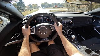 2023 Chevrolet Camaro ZL1 Convertible POV Drive Impressions and ASMR [upl. by Dorri]