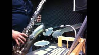 테너 색소폰 조항조 사나이 눈물 tenorsaxophone bueschertruetone [upl. by Gerg]