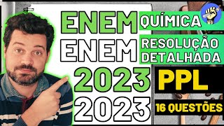 📝Resolução ENEM 2023 PPL  QUÍMICA  2ªAplicação [upl. by Cavuoto]