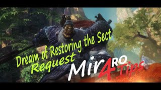 MIR4 Dream of Restoring the Sect Request Mir4RoTips [upl. by Aenotna]