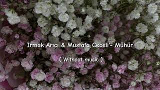 Irmak Arıcı amp Mustafa Ceceli Mühür  Without music [upl. by Alleyn]