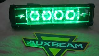 AUXBEAM 12 inch led light bar review [upl. by Buckden]