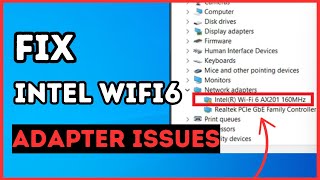 How To Fix Intel WiFi 6 AX201 Adapter Issues on Surface  Simple Solutions [upl. by Nod]