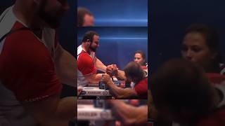 Two TITANS fight in armwrestling  Denis Cyplenkov vs Dave Chaffee  shorts armwrestling [upl. by Segalman]