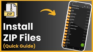 How To Install A Zip File On Android [upl. by Chatwin]