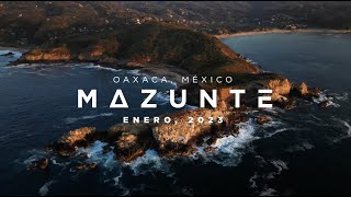 Mazunte Oaxaca  Cinematic video  Drone Flight [upl. by Nyltiak]