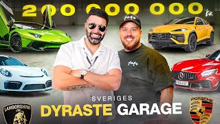 SVERIGES DYRASTE BILGARAGE 200000000 KR [upl. by Roxana]