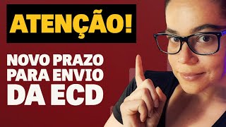 PRAZO ECD 2023  RECEITA FEDERAL ACABA DE PRORROGAR O PRAZO PARA ENTREGA [upl. by Jenelle]