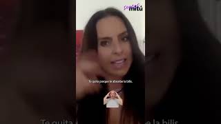 Kate del Castillo explica si el bolillo quita el susto 😱🤣🥖⁠⁠ shorts katedelcastillo mexico [upl. by Ximena]