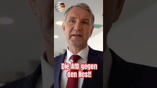 „Wir haben zwei Parteien in Thüringen Die AfD und den Rest“  Björn Höcke AfD [upl. by Ynnel]