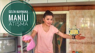 GELİN KAYNANA MANİLİ ATIŞMA [upl. by Nonnac]