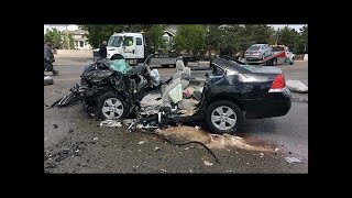 EXTREME Car Crash Compilation 2024 CRAZY CONTENT carcrash dashcam extreme [upl. by Senecal641]