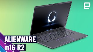 Dell Alienware m16 R2 handson at CES 2024 A sleeker gaming laptop design [upl. by Richter]