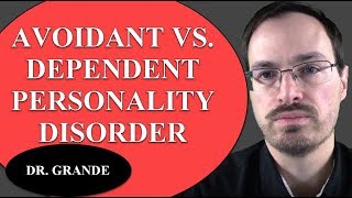 What is the difference between Avoidant Personality Disorder and Dependent Personality Disorder [upl. by Amerd]