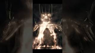 LOTR VS ROP  SAURON EXPLOSION  lotr  shorts [upl. by Jehoash]