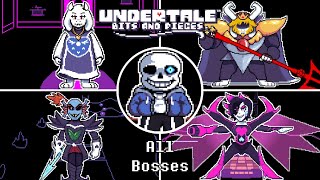 Undertale Bits and Pieces – All Bosses and Endings [upl. by Ivanah]