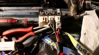 Electric Fan Conversion Installation in a Volvo 240 1984 Volvo restoration 245 Station Wagon pt 4 [upl. by Alyad]