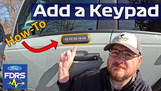 HowTo Program a Keypad for your Ford  FDRS Tutorial [upl. by Auqinu]