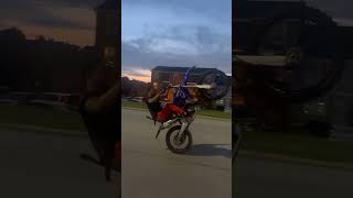 Yz125 Wheelie bikelife dirtbike yamaha yz125 viralvideo shorts youtube [upl. by Radek]