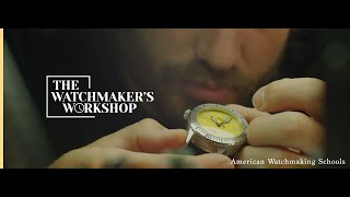 Learn to be a Watchmaker in the USA  American Watchmaking Schools [upl. by Galateah]