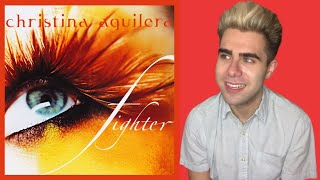 Christina Aguilera  Fighter  Music Video REACTION [upl. by Fanchan282]