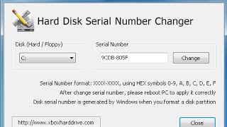 تغيير السريال نمبر للهارد ديسك  ᴴᴰ ChangeSerial Nimber for HardDisk [upl. by Perdita]
