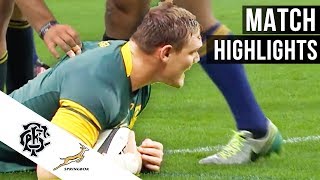 Barbarians 3131 South Africa  MATCH TIED Historic Encounter at Wembley  Highlights  2016 [upl. by Nosyerg]