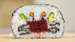 How to Make a Crab Sushi Roll [upl. by Marv]