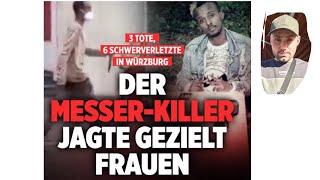 Würzburg attack der nach Ruf die Helden dich sich Abdirahman in denn weg stellen WürzburgBayern [upl. by Lisetta]