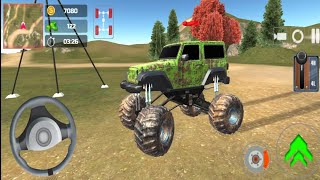 Driving Across Difficult Terrain Android Gameplay [upl. by Earal464]