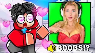 Touch My Body CHALLENGE Roblox Rivals [upl. by Akehsay]