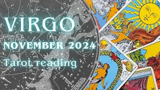 Virgo  Tarot Reading – November 2024 [upl. by Burrow]