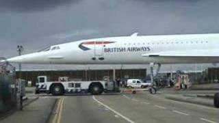 British Airways Concorde at Heathrow [upl. by Mohsen369]