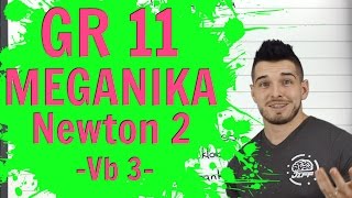 Gr 11 Wetenskap  Meganika  Newton 2 Vb 3 [upl. by Aldarcy30]