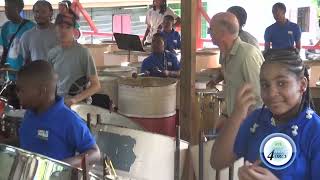 INTL MUSICIANS CONCLUDE STEELPAN WORKSHOP IN LABORIE [upl. by Nifares852]